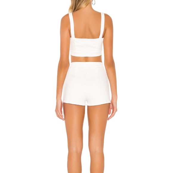 NEW REVOLVE Superdown High Rise Button Fly Shorts size M - Picture 2 of 7